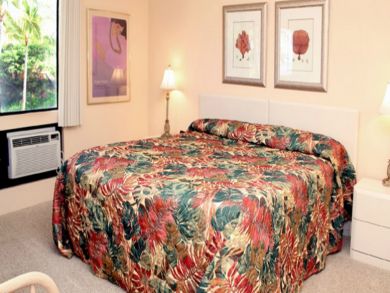 Master bedroom with king bed