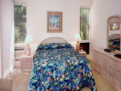 Master bedroom with king bed