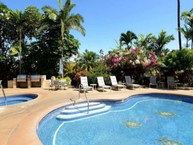Wailea Vacation Condo Three Bedrooms Volcano and Water Views
