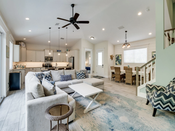 Private Pool at this Five Bedroom Anna Maria Vacation Rental
