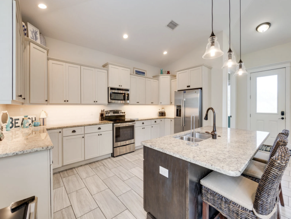 Private Pool at this Five Bedroom Anna Maria Vacation Rental