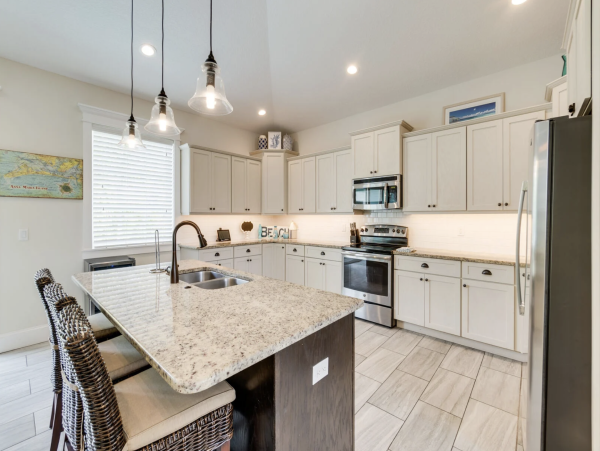 Private Pool at this Five Bedroom Anna Maria Vacation Rental