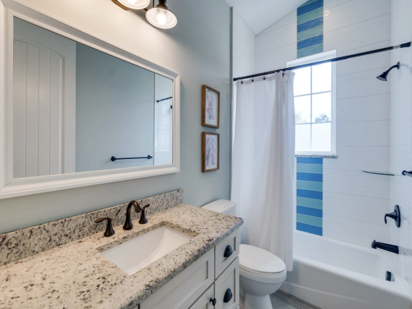 Private Pool at this Five Bedroom Anna Maria Vacation Rental