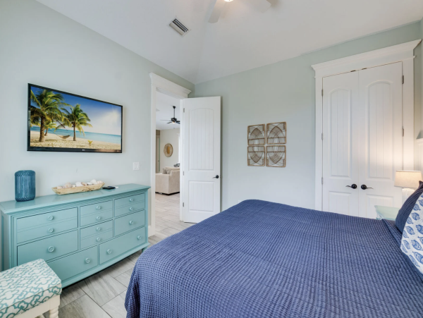 Private Pool at this Five Bedroom Anna Maria Vacation Rental