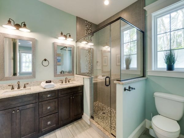 Private Pool at this Five Bedroom Anna Maria Vacation Rental