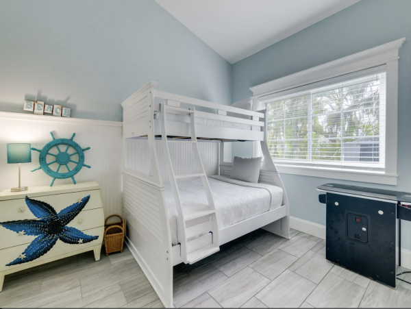 Private Pool at this Five Bedroom Anna Maria Vacation Rental