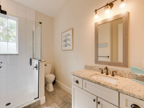Private Pool at this Five Bedroom Anna Maria Vacation Rental
