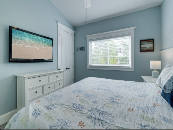 Private Pool at this Five Bedroom Anna Maria Vacation Rental
