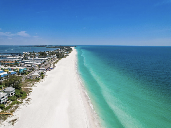 Private Pool at this Five Bedroom Anna Maria Vacation Rental