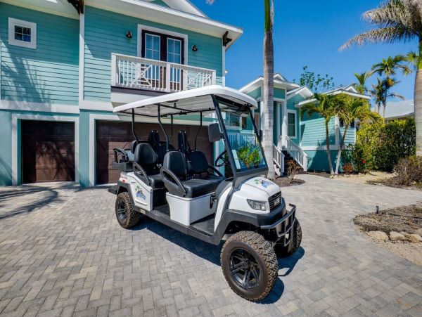 Private Pool at this Five Bedroom Anna Maria Vacation Rental