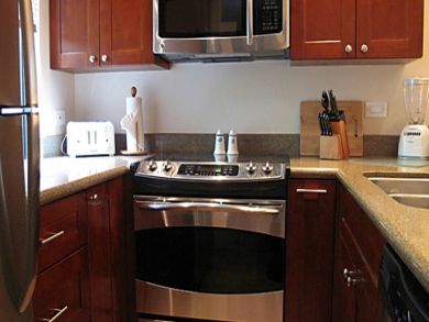Fully equipped kitchen