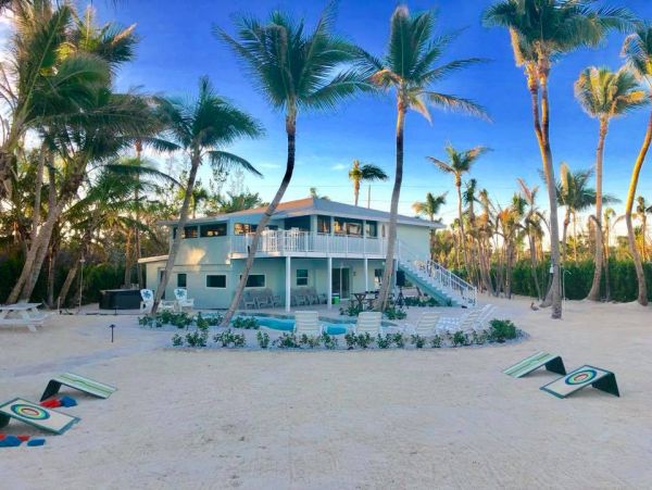 Keys Vacation Home Sleeps 14 Private Beach