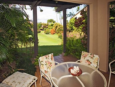 Furnished patio with BBQ grill