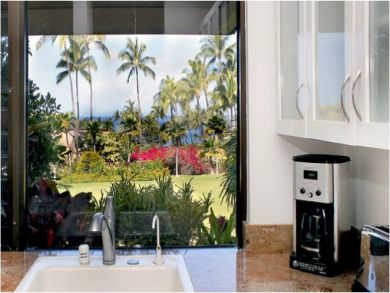 Kitchen with Ocean View