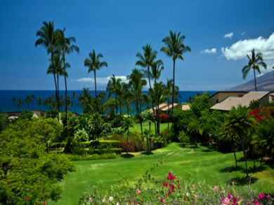 Wailea vacation condo with ocean view