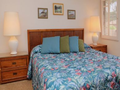 Bedroom with king bed