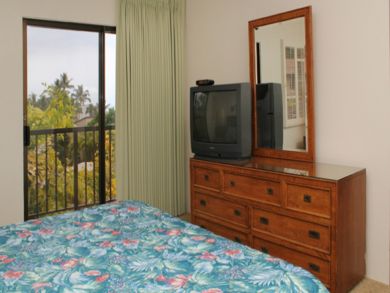 TV in bedroom