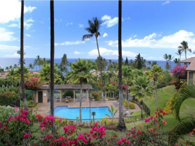 Wailea vacation condo with shared pool