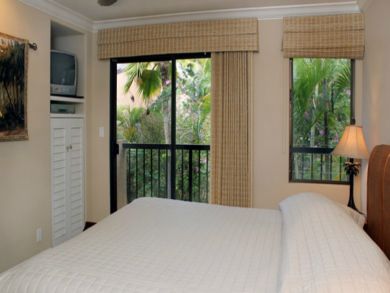 Bedroom with balcony