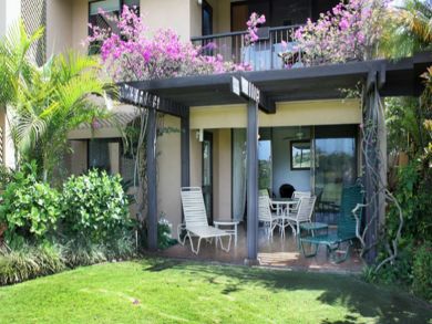 Patio with outdoor furniture