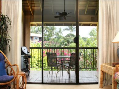 View from living room