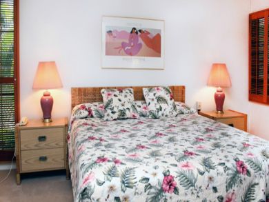 Bedroom with king bed