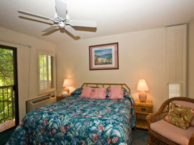 Bedroom with king bed
