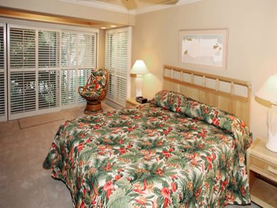 Bedroom with king bed