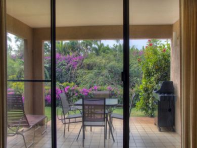 Porch wit outdoor furniture