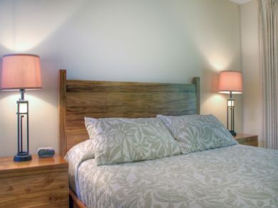 Bedroom with king bed