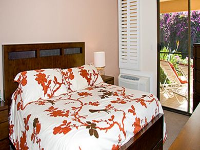 Bedroom with king bed