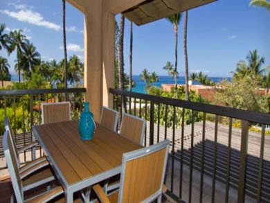 Wailea Two Bedroom Ocean View Vacation Condo Sleeps 6