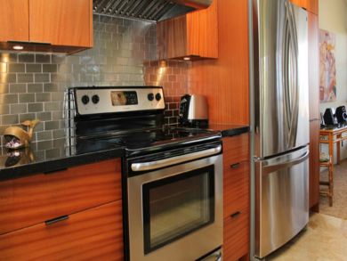 Fully equipped kitchen