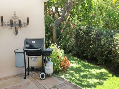 Private gas grill