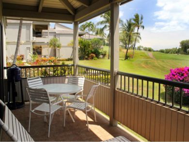 Balcony with BBQ grill
