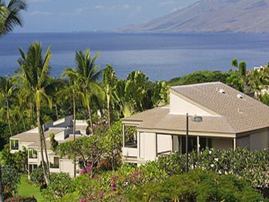 Ocean View One Bedroom Vacation Condo in Wailea Sleeps 4