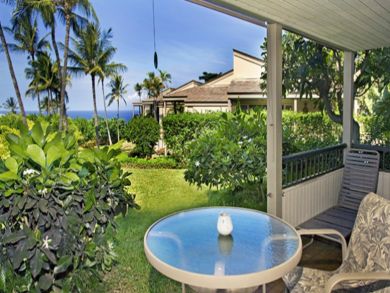 Porch with outdoor furniture