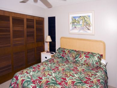 Bedroom with king bed