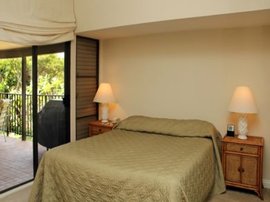 Bedroom with king bed