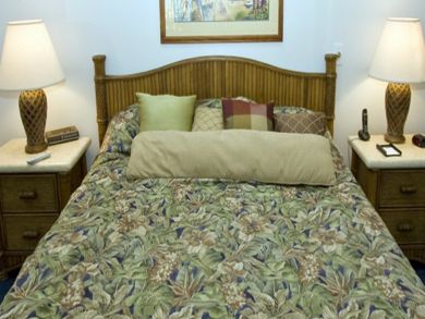 Bedroom with king bed