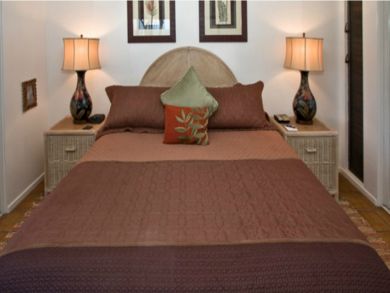 Bedroom with king bed