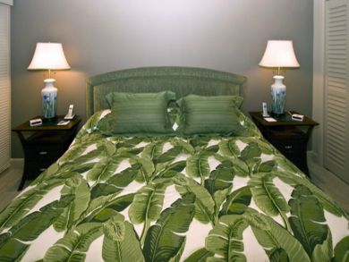 Bedroom with king bed