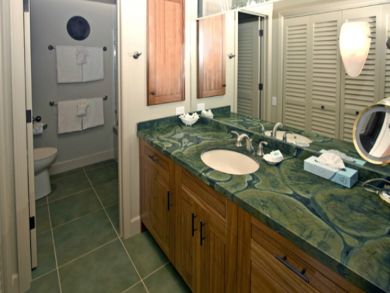 Bathroom with showet