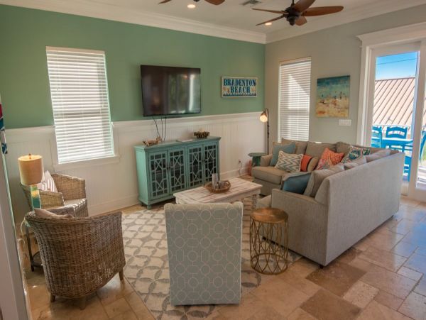 Anna Maria Five Bedroom Vacation Home Partial Gulf View