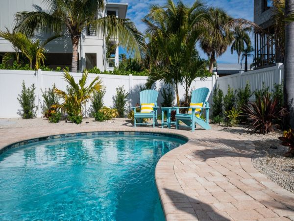 Anna Maria Island Vacation Rental - Key West Style Beach House with Pool