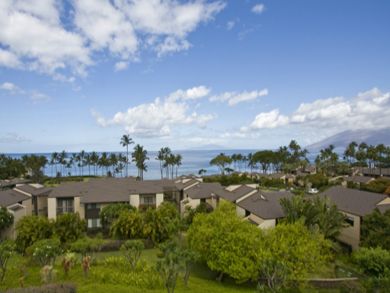 Walk to Beach One Bedroom Rental in Wailea with Ocean View