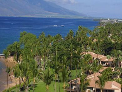 Walk to Beach One Bedroom Rental in Wailea with Ocean View