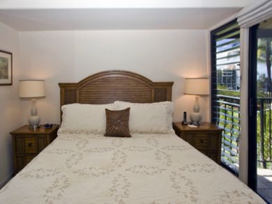 Bedroom with king bed