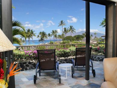 Ocean view from lanai