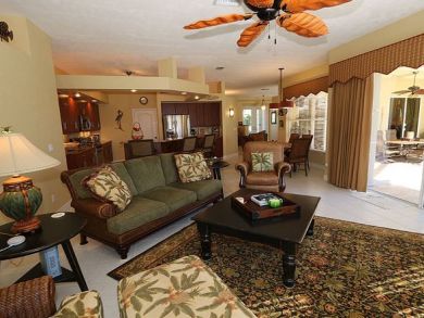 Cape Coral Three Bedroom Vacation Home with Canal View